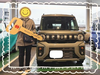 スペーシアギア、ご納車誠におめでとうございます！